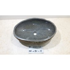 Раковина из речного камня 58х40х15