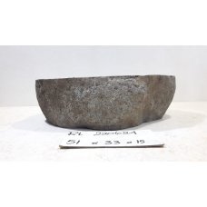 Раковина из речного природного камня 51х33х15