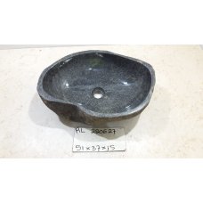 Раковина из речного камня 51х37х15