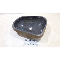 Раковина из речного камня 52х36х15