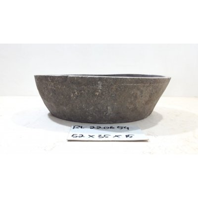 Раковина для ванной из речного камня 52х35х15