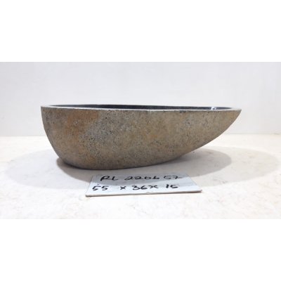 Раковина из речного камня 55х36х15