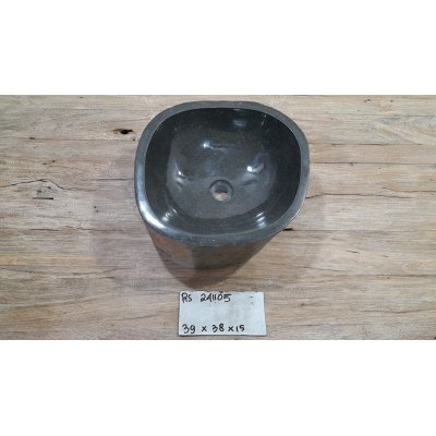 Раковина из речного камня 39х38х15 (RS241105)